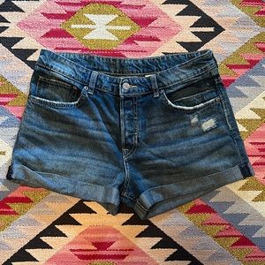 &Denim Boyfriend Shorts